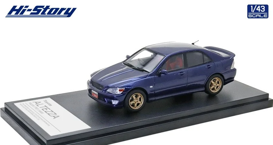 

Hi story 1/43 Toyota Altezza RS200 TRD Collector's Edition Resin Alloy Car Model