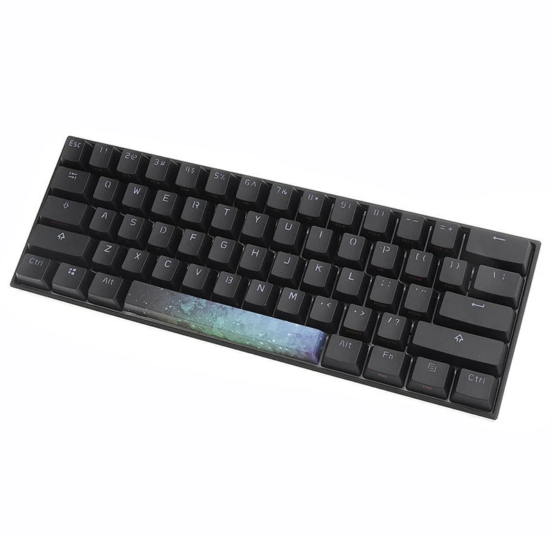 PBT Keycaps механическая клавиатура DIY Keycap(6.25U Space Keycap)-Необычное звездное небо