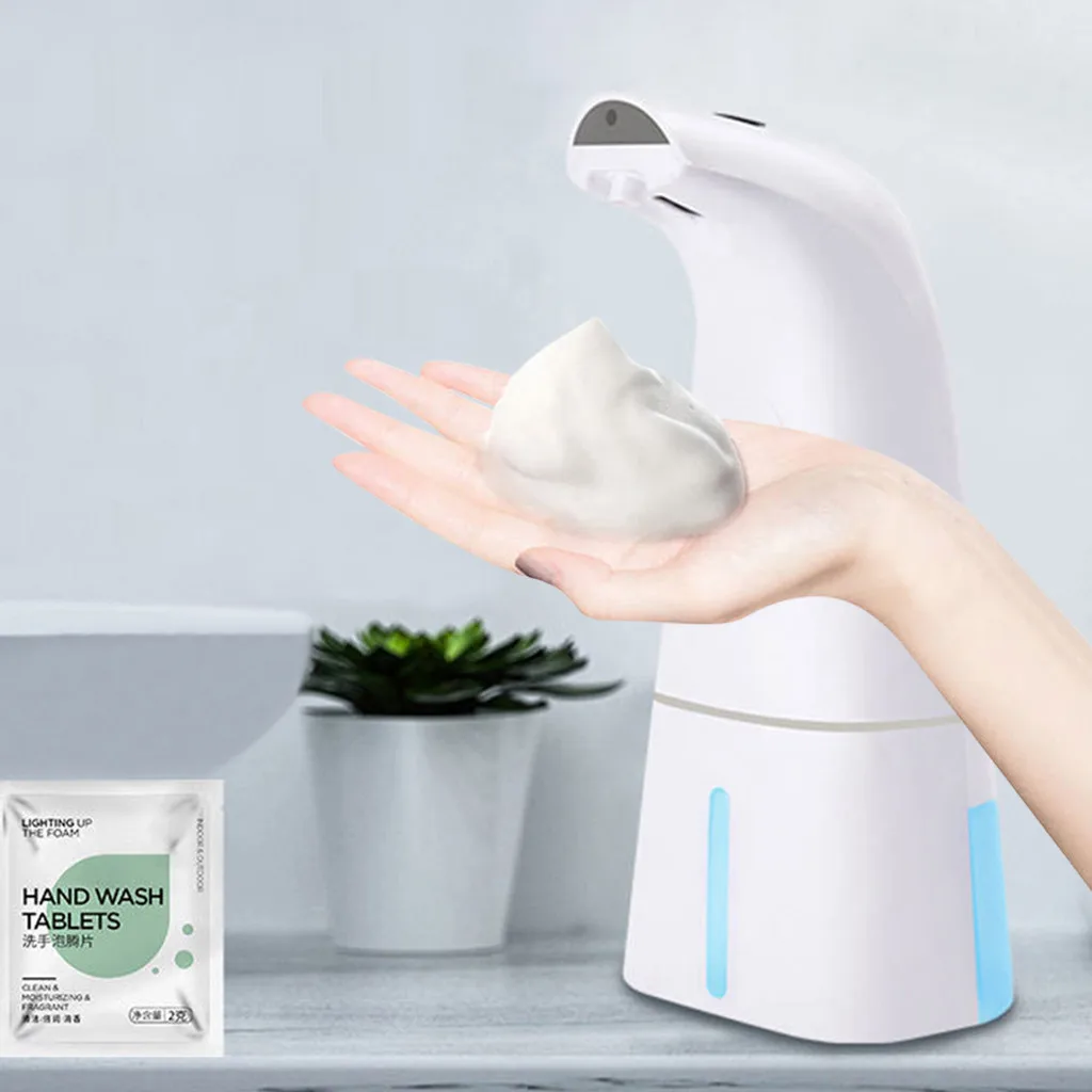 

Soap Dispenser Automatic 250ml Foam Automatic Intelligent Induction Soap Dispenser Washing Hand Washer
