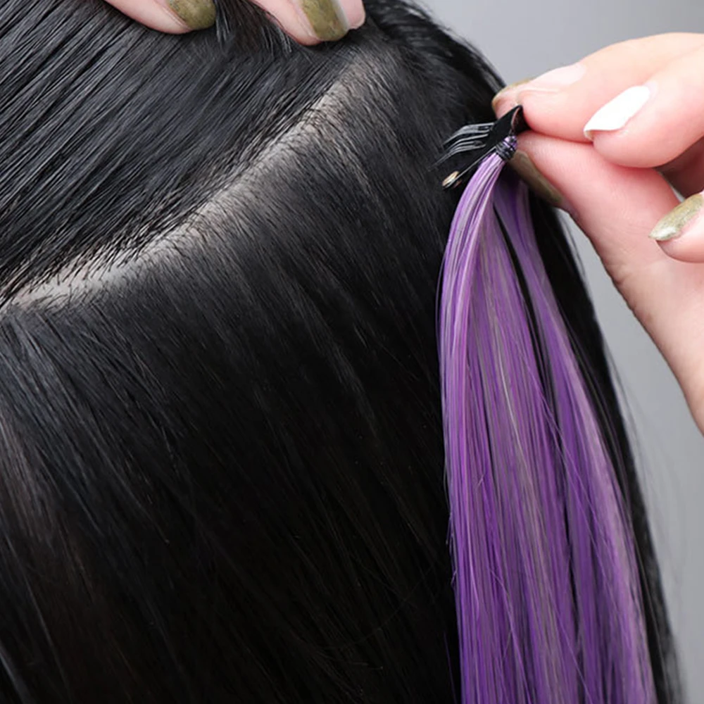 Прямые накладные волосы с эффектом омбре 36 цветов | Шиньоны и парики