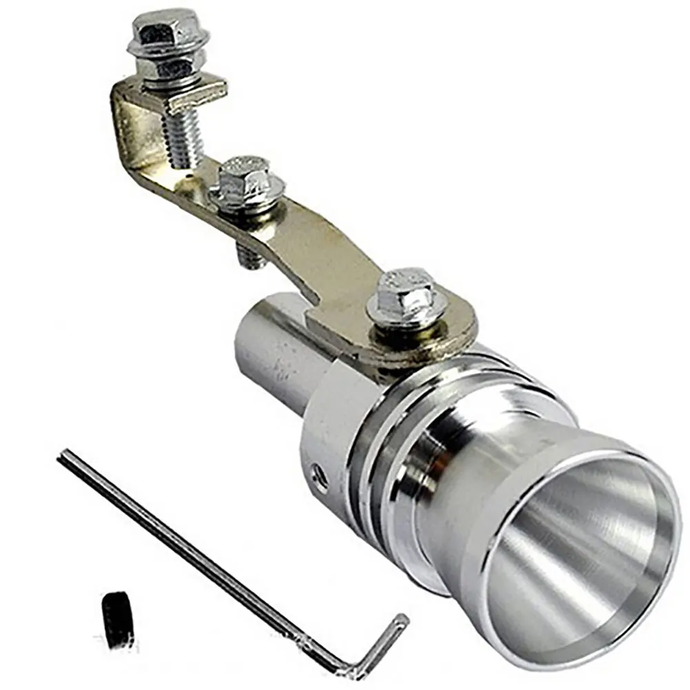 Universal Car Turbo Sound Muffler Exhaust Pipe Blow Vale BOV Simulator Whistle carros Exterior Automobile Systems | Автомобили и