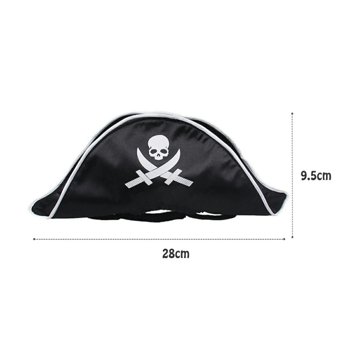 Новинка 2020 Пиратская шапка для Хэллоуина костюм косплея вечерние шляпы на