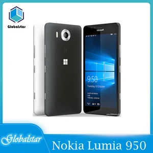 nokia lumia 950 refurbised original nokia lumia 950 3gb32gb singledual sim windows cell phone 4g lte 20mp wifi gps free global shipping