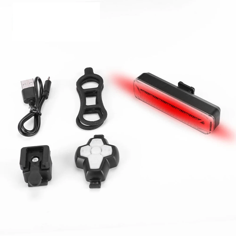 

2021 New Excellent Quality Bike Lights Set Night Riding Bicycle Led Wireless Remote Control LED Warning Light For Mountain Bike