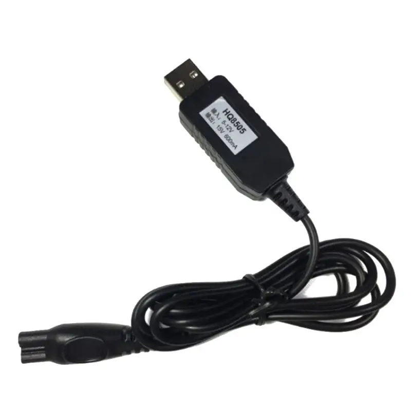 

USB 15V 5.4W Charge Cable Power Adapter HQ8505 Charger for shaver HQ8 HQ9 HQ64 20CB