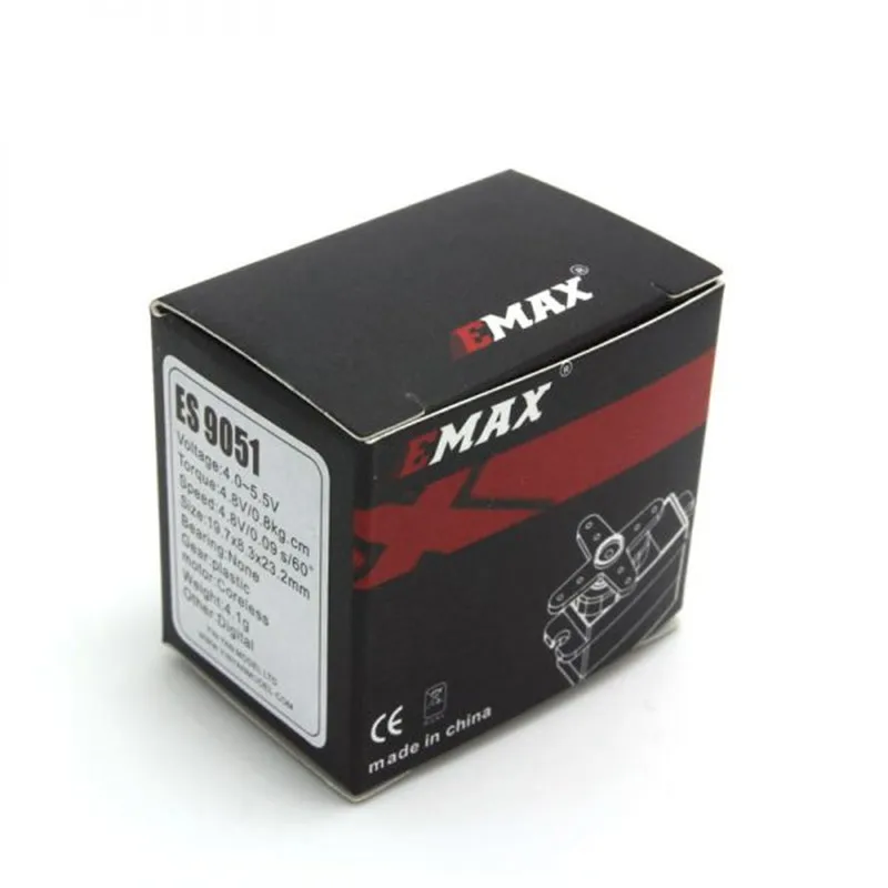 Emax ES9051 4 3g цифровой мини сервопривод для радиоуправляемой модели|Детали и