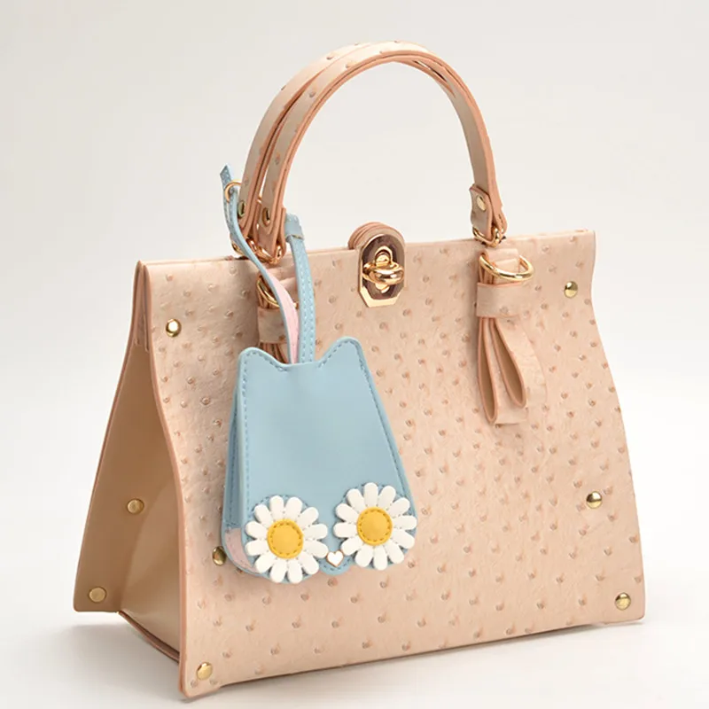 Чехол для автомобильных ключей из искусственной кожи PUOU INS мультяшный чехол