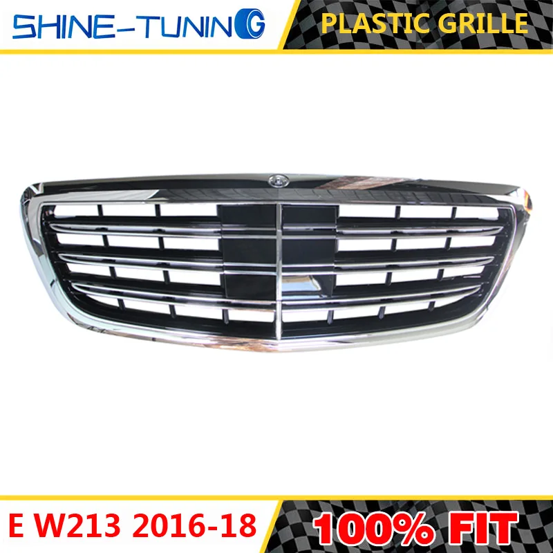 Пластиковая решетка подходит для класса E W213 E63 amg E180 E200 E200L E300L E320L 2016 18 без