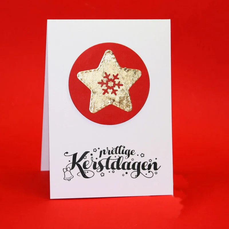

Dutch Jeestdagen Letters Christmas Decoration Metal Cutting Dies and Stamps Diy Scrapbooking Card Stencil Paper Craft Stamp Die