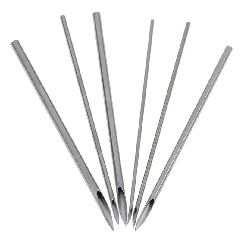 10pcs/set 12g/14g/16g/18g/20g Disposable Tattoo Piercing Needles For Navel Nipple Ear Nose Lip Tattoo Piercing Needles Kit Tool