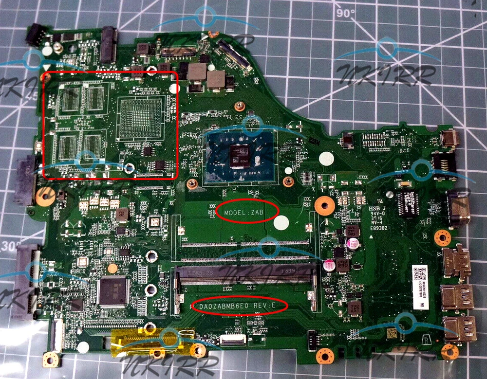 Kaufen DA0ZABMB6E0 ZAB NBGDN11002 NBGDN11003 NB.GDN 11,002 A12-9700 CPU DDR4 Motherboard Für ACER Aspire E5-523 E5-523G E5-553 E5-553G
