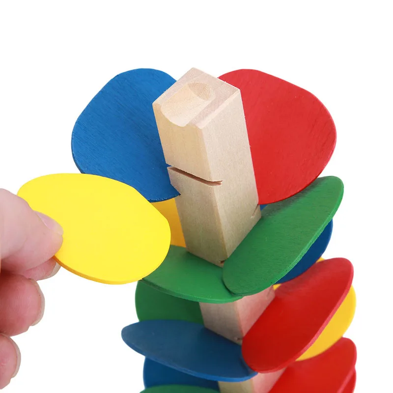 

Children Learning Blocks Wooden Tree Marble Ball Game Running On Track Run Baby Kids Children Intelligence Educational Toys