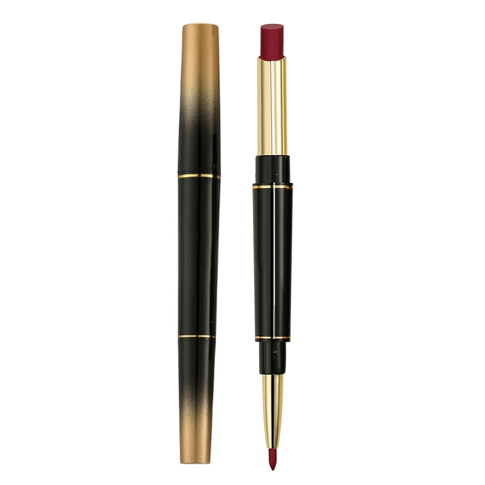 Распродажа на складе! Матовая губная помада с двойной головкой водостойкие