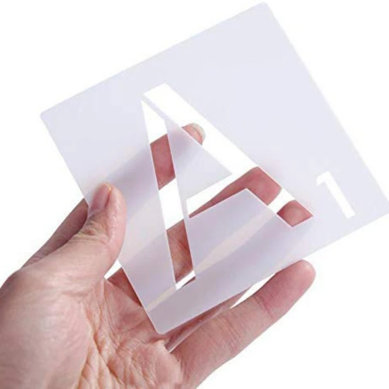 26 шт./лот прочный трафарет в стиле царапин шаблон для плитки декора стен