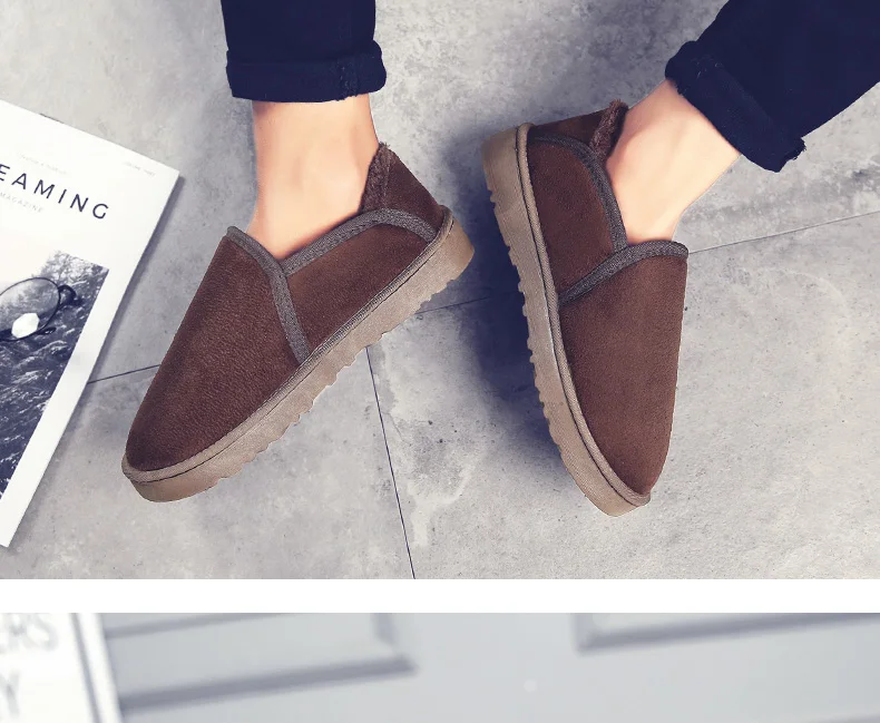 Зимняя обувь для мужчин; Мужская обувь; chaussure homme Hiver Chaussures Scarpe Uomo Invernali Winterschuhe Herren; мех