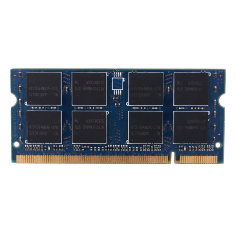 

Оперативная память для ноутбука DDR2 1 ГБ 677 МГц 200 Контактов 2RX8 SODIMM