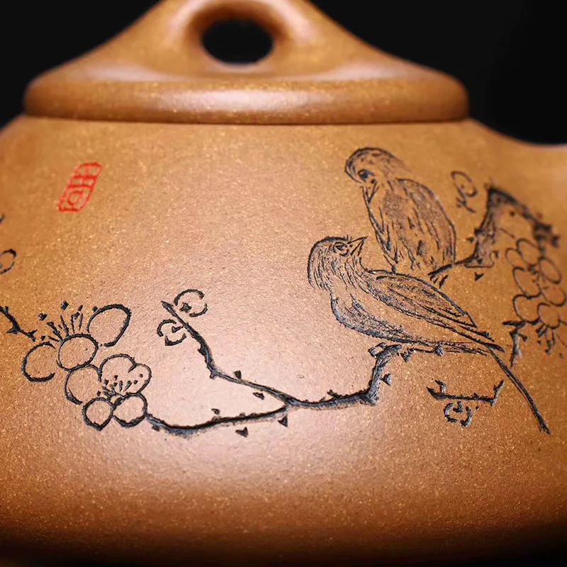 

Pottery Teapot Old Section Mud Nervous Yi Manual Famous Teapot Travel Tea Set Tiny The Shang Dynasty Reason Generation Hair