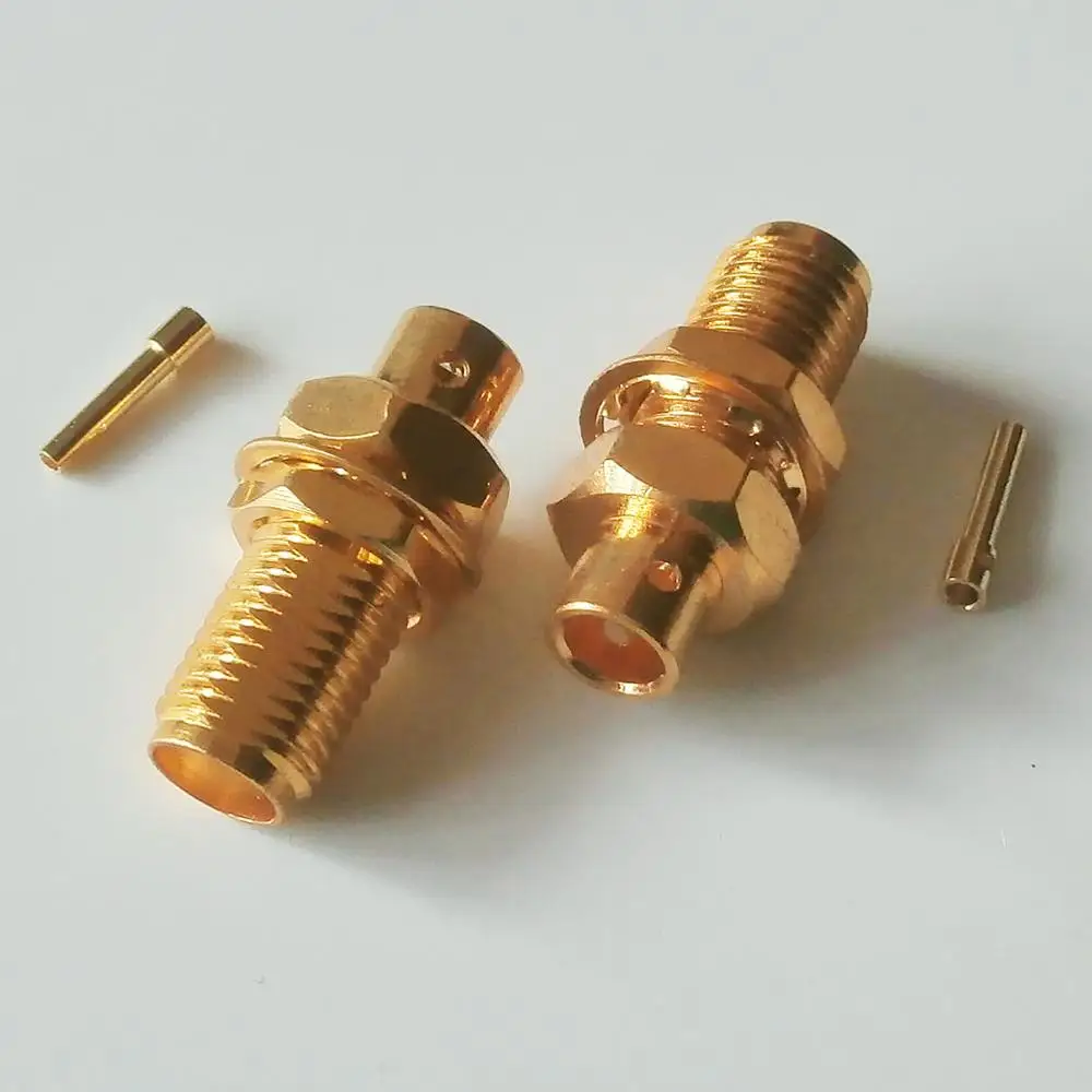 1X радиочастотный разъем гнездовой SMA уплотнительное кольцо паяльная гайка