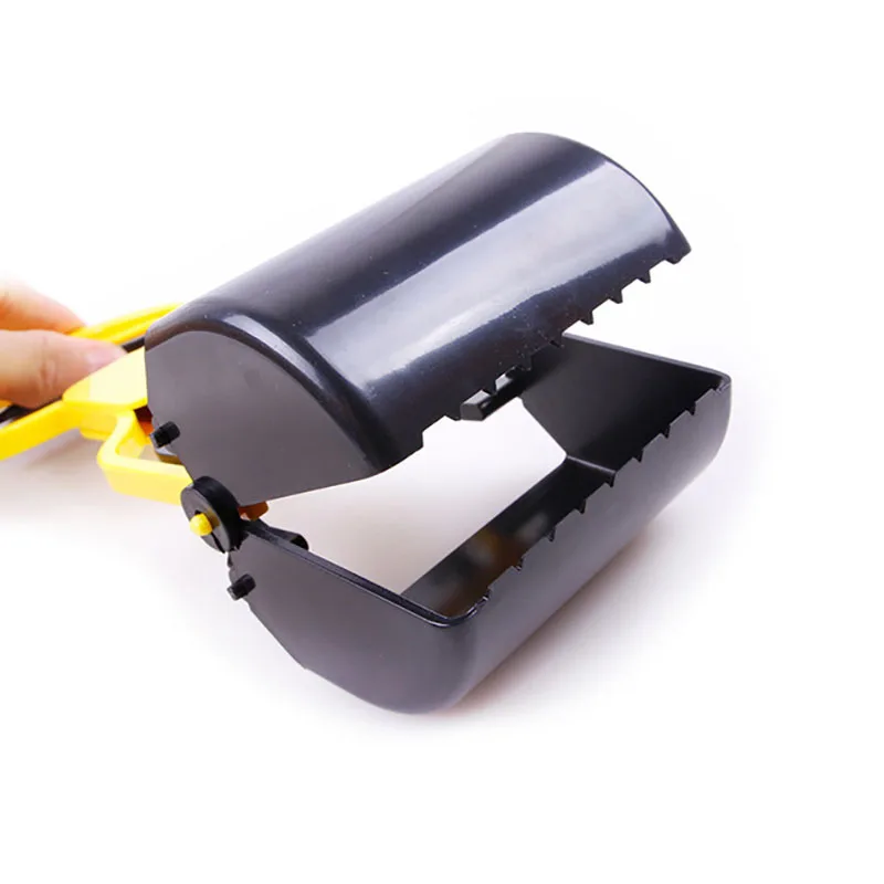 Новый Pet Pooper Scooper Длинная ручка Челюсть Poop Scoop Очистить Pick Up Животных Отходы собак