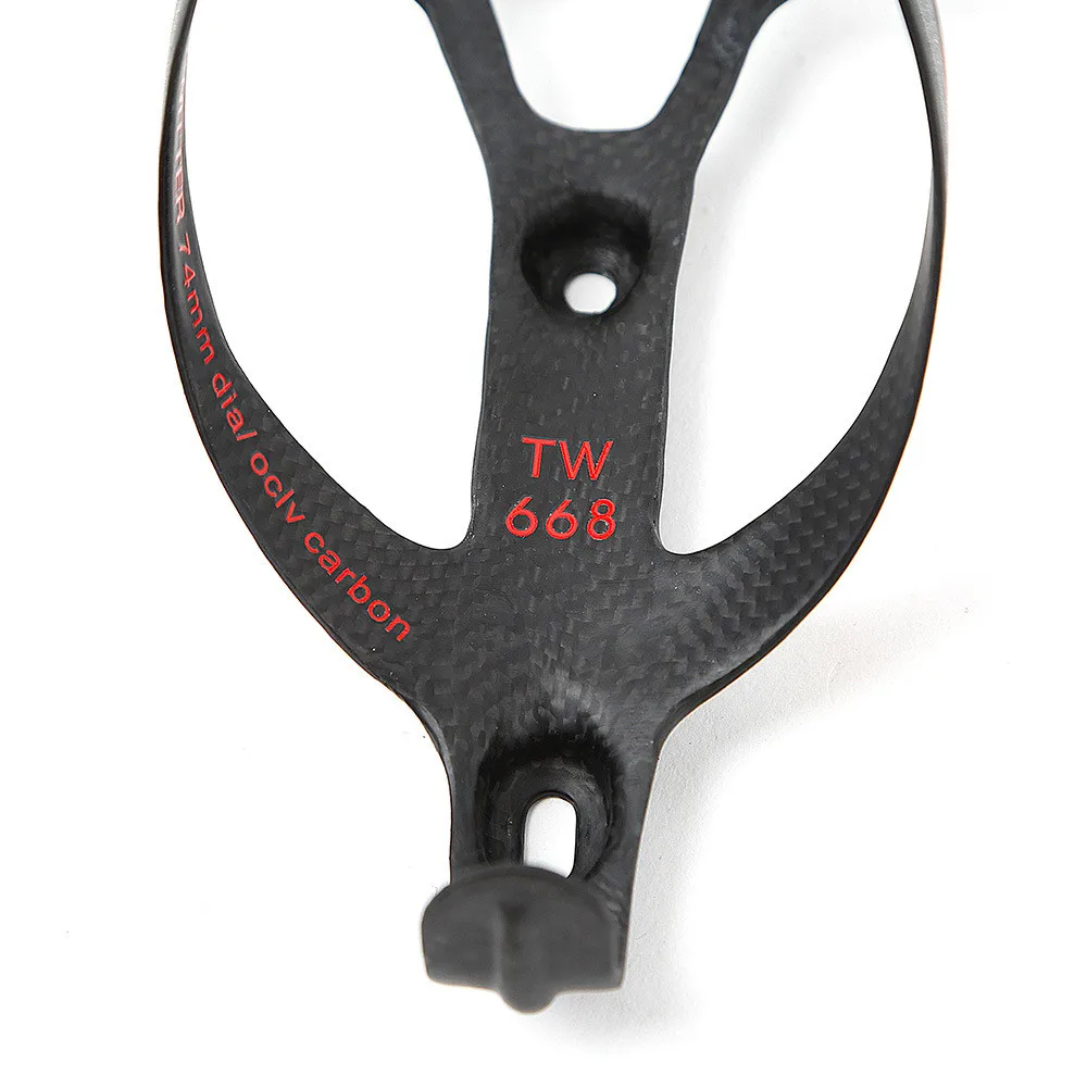 

TW ultra light carbon fiber kettle holder reflective elevation strength bicycle water cup holder manufacturers wholesale custom
