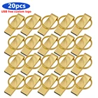 USB-флеш-накопитель с логотипом на заказ, водонепроницаемый, 4-128 ГБ, 20 шт.лот