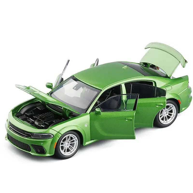 1:32 Dodge Зарядное устройство SRT ведьма моделирование автомобиля приятные на ощупь