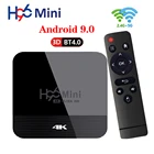 ТВ-приставка H96 Mini H8 на Android 9,0, 2 ГБ, 16 ГБ, RK3228, 2,4G5G, Wi-Fi, BT4.0, 4K, приставка для Smart TV, Youtube, медиаплеер, ТВ-приставка