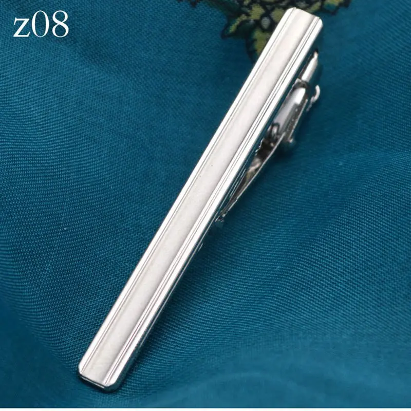 

Tie Clip Men Metal Silver Tone Simple Tie Bar Clasp Practical High Quality Necktie Clasp Plating Tie Pin Christmas Gift