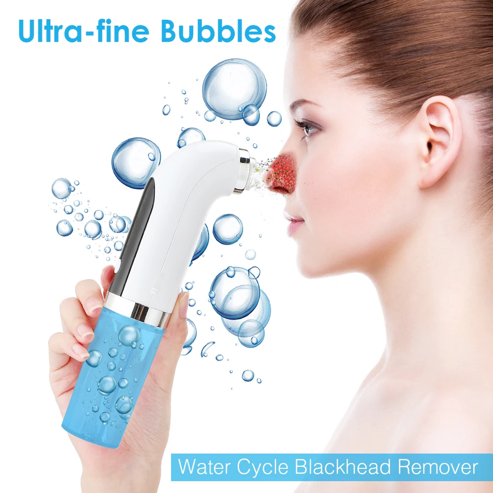 

Bubble Blackhead Remover Electric Pore Cleaner Vacuum Suction For Acne Pimple Black Dot Removal Facial Skin Care Beauty Device