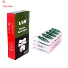 20 шт., картриджи-иглы для татуажа бровей, 3RL5RL7RL9RL11RL14RL