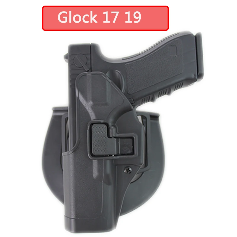 Тактический Чехол Кобура Glock левая/правая рука для 17 19 22 23 31 32 Airsoft кобура