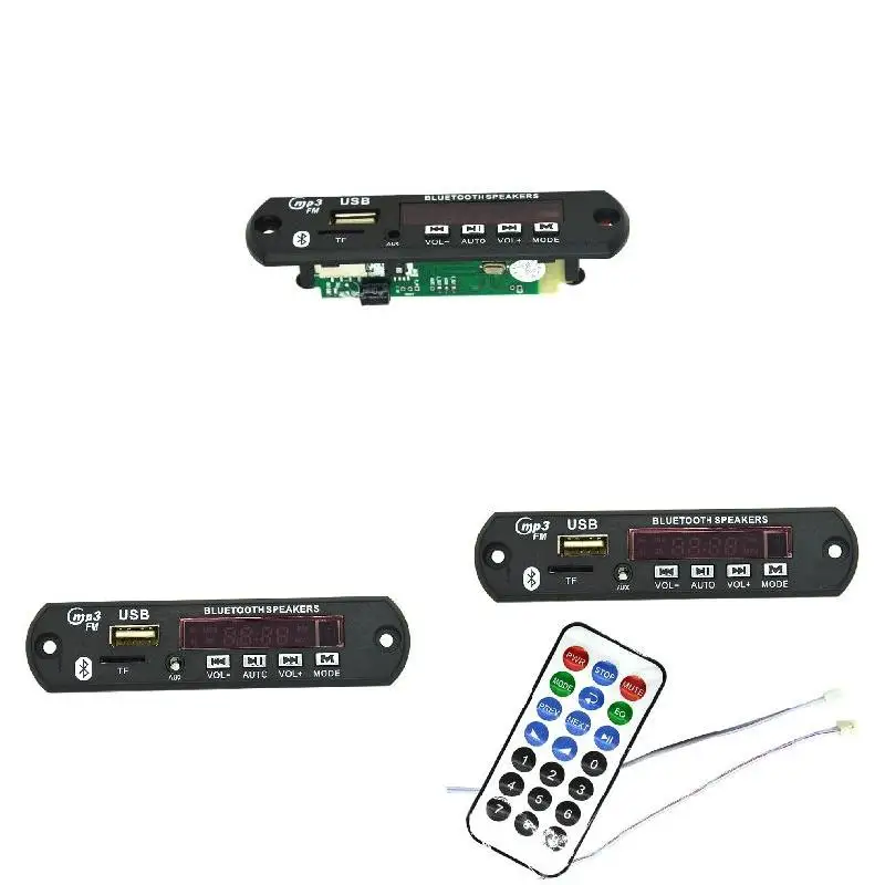 New Wireless Bluetooth 12V MP3 WMA Decoder Board Audio Module TF USB Radio For Car NJ88 | Автомобили и мотоциклы