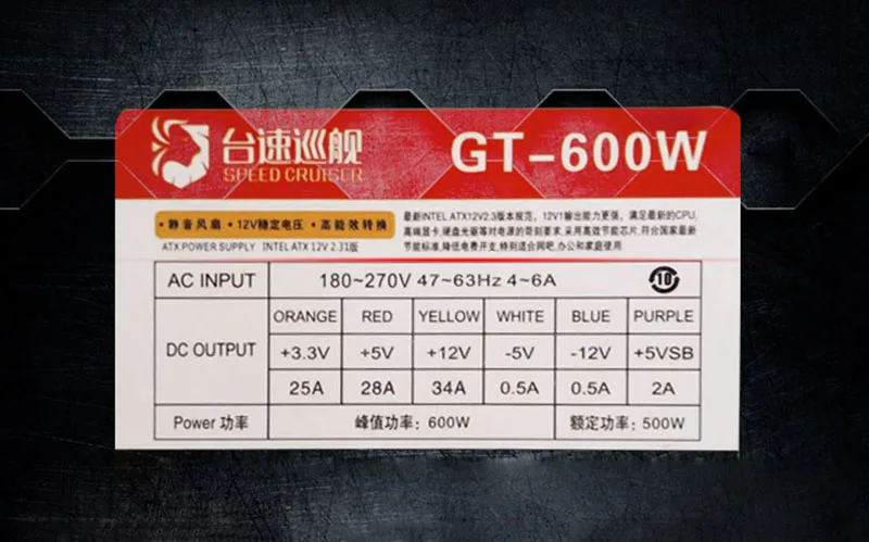 Блок питания для ПК 500 Вт полный модуль 7025B FLEX Small 1U PSU Gold K39 K35 S3 M41 M24 ITX MINI чехол