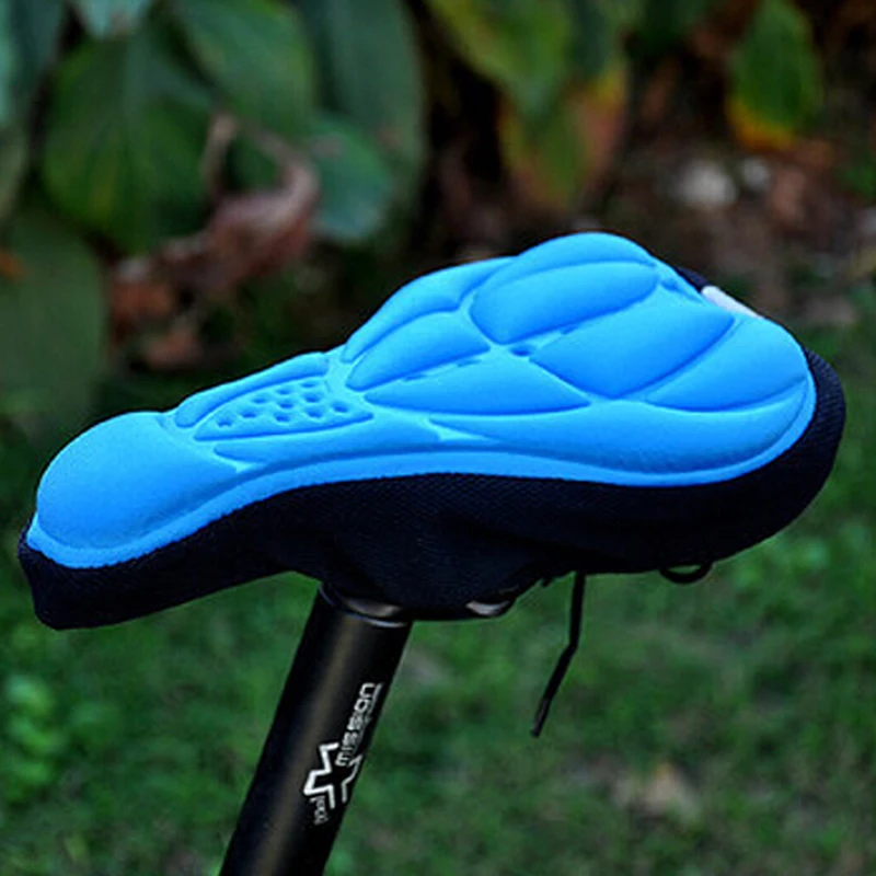 

3D Soft Bike Seat Cover Comfortable Foam Seat Cushion Cycling Saddle for Bicycle Bike Accessories
