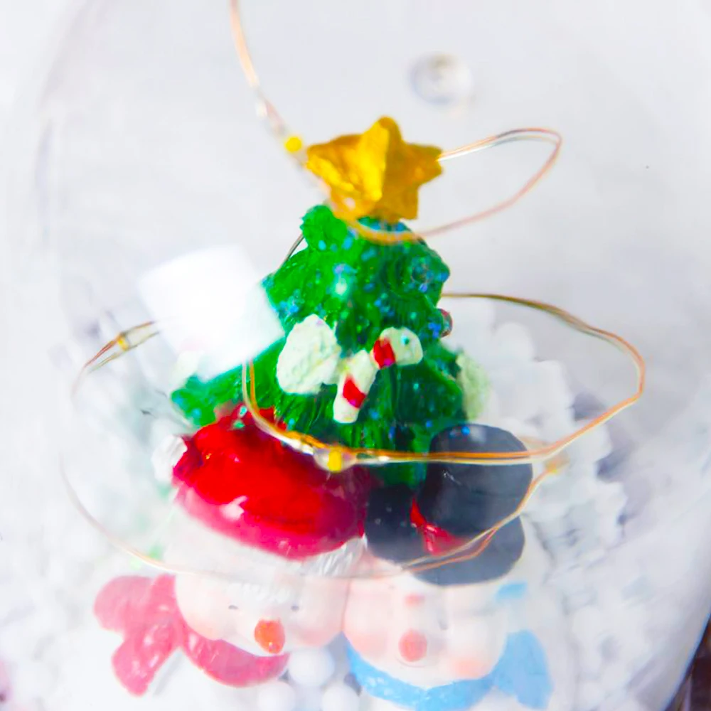 Рождественский светильник Санта Клаус со снеговиком для сада декоративные