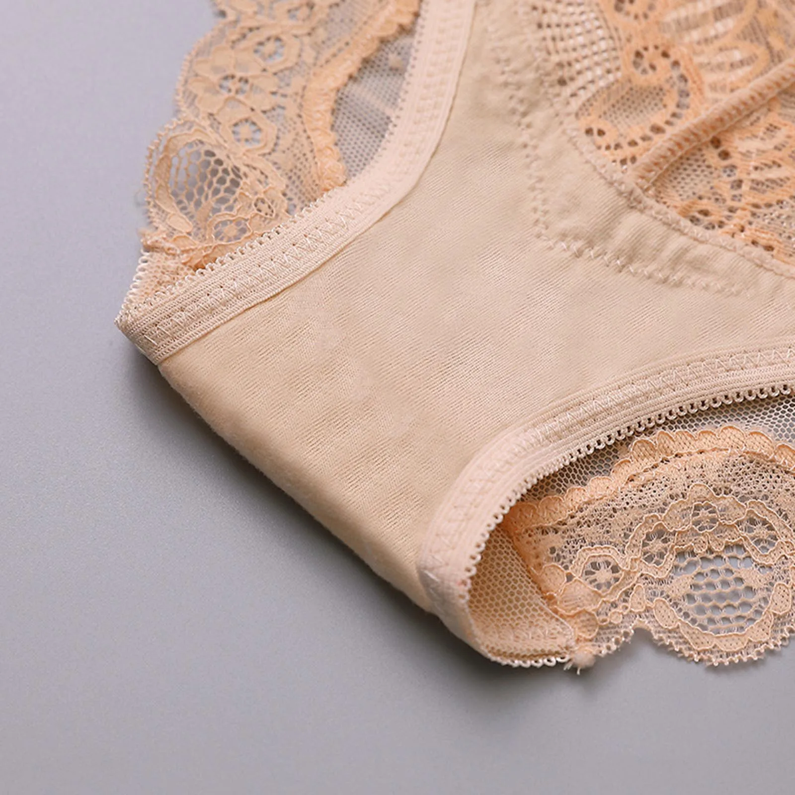 

Women Panties Sexy Lace See-Through Breathable Briefs New Ladies Solid Color Lingerie Underwear Underpant Ropa Interior Femenina