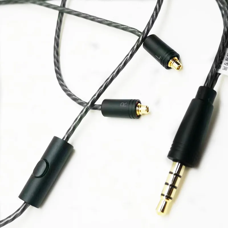 

LC-3.5AS Standard MMCX connector Earphone Upgrade Cable for Shure /Weston FiiO F5 / F9 / F9 PRO