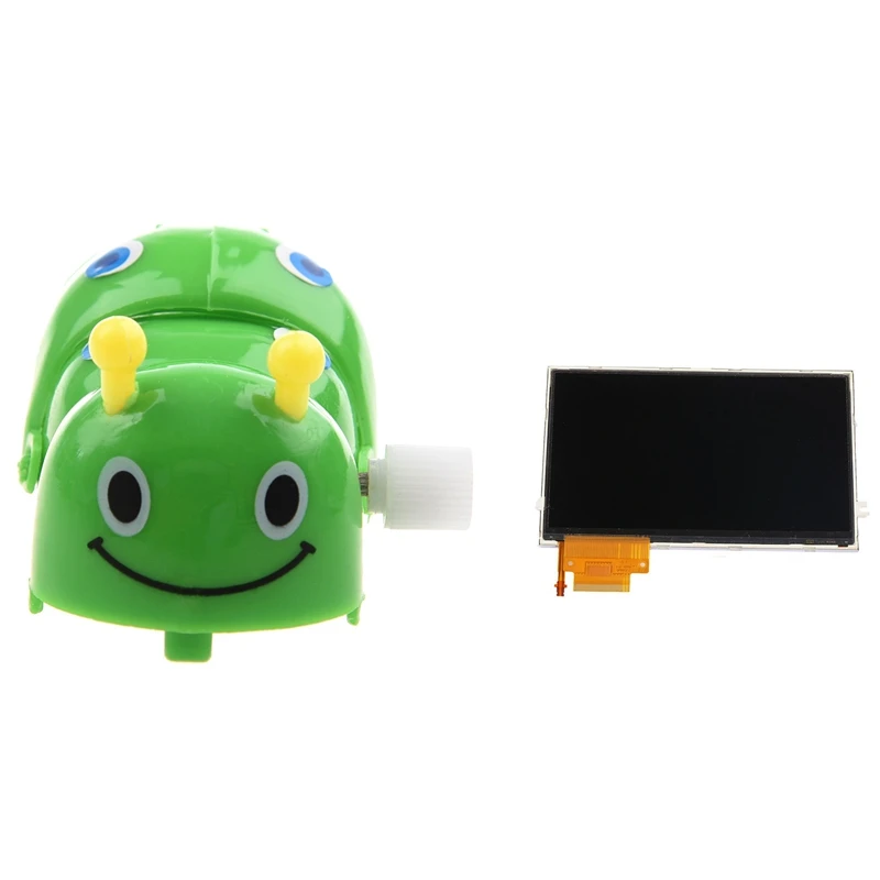 

Детская заводная пружинная игрушка, зеленые пластиковые ползущие насекомые и ЖК-дисплей, Замена подсветки для Sony PSP 2000