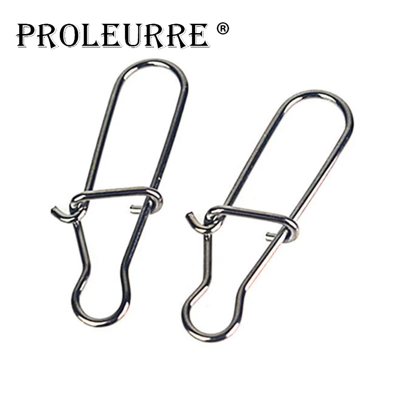 20 шт./лот Вертлюги Из Нержавеющей Стали Блокировка рыболовные снасти для