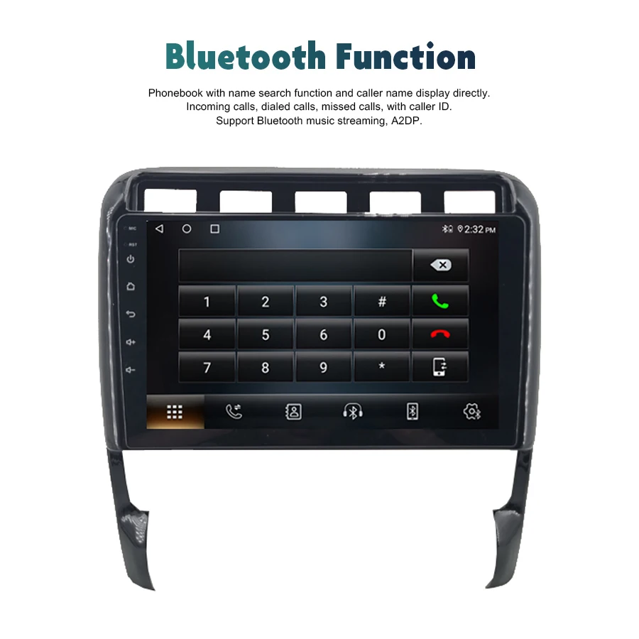 Автомагнитола для Porsche Cayenne 2002-2010 Android 12 Gps мультимедийная Bluetooth-навигация