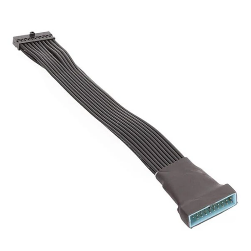 

2Pcs Small Mini USB 3.0 19/20Pin Internal Extension Header Adapter Cable USB 20Pin Extension Cable for Motherboard 15Cm