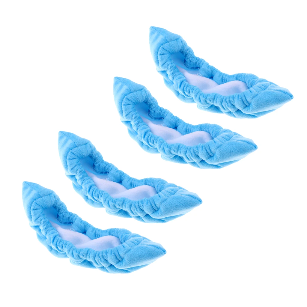 2 пары спортивные хоккейные для лезвий мягкая махровая ткань протектор Soakers