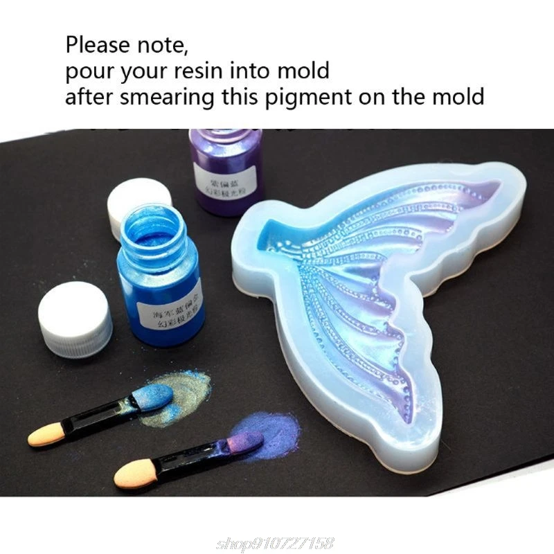 

13 Colors Aurora Resin Powder Mica Pearlescent Pigments Kit Colorants Resin Dye Epoxy Resin Color Toning Jewelry N20 20 Dropship