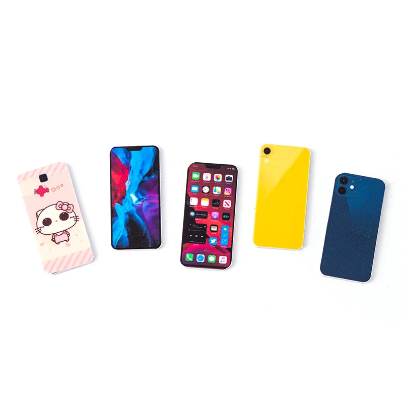 1/12 миниатюрный кукольный домик Mini iPad компьютерный набор телефон ролевая игра