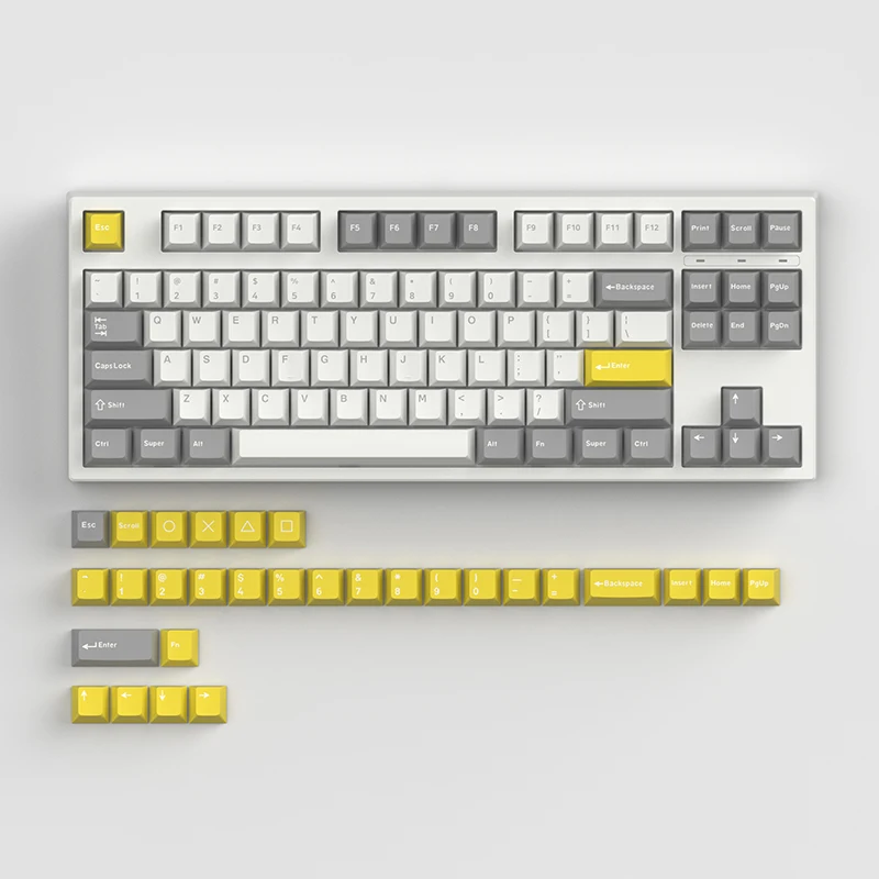 FL · ESPORTS GP87 87-клавишное однорежимное проводное полноклавишное RGB Освещение с