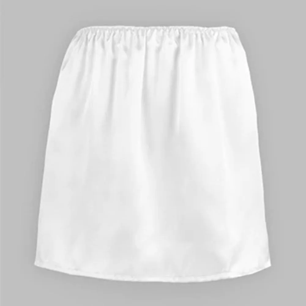 Женская атласная юбка-подъюбник свободная мини-юбка с защитой от воздействия |