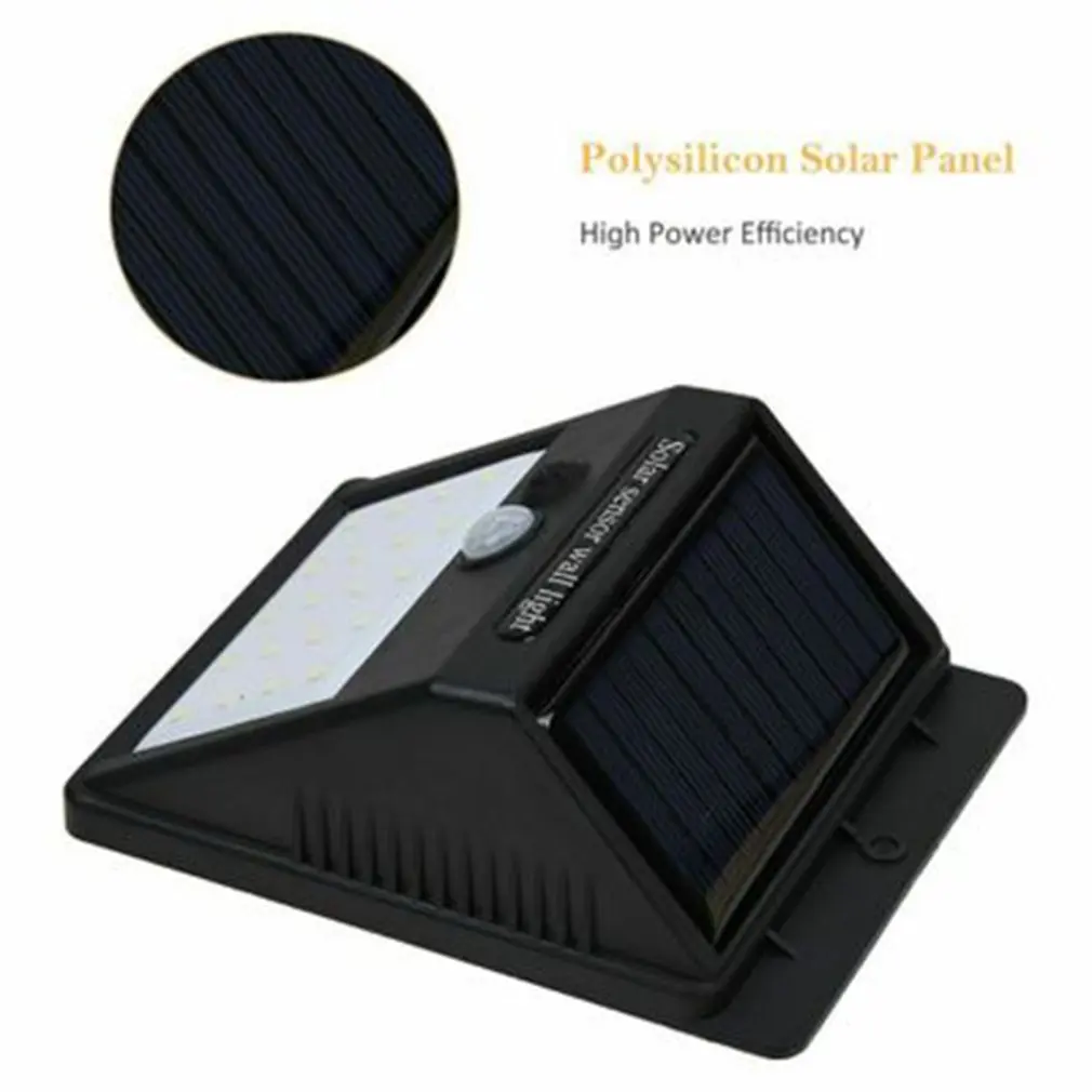 PIR датчик движения 20LED солнечный светильник с управлением Солнечная энергия