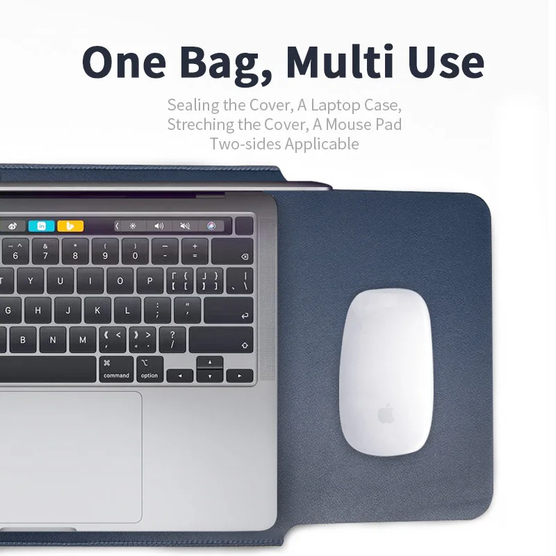 Водонепроницаемая сумка для ноутбука Macbook Pro 13 14 15 дюймов Прочный чехол Air &