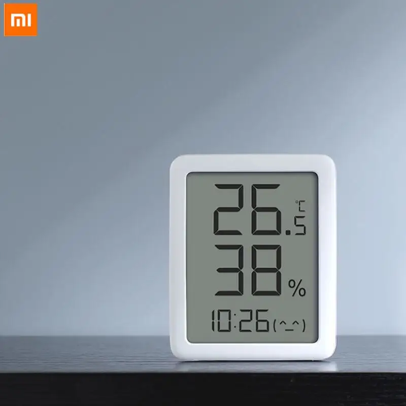  Xiaomi mi mijia Miaomiaoce E ink экран ЖК дисплей с большим цифровым дисплеем термометром и гигрометром декоративные часы для датчик температуры и в…