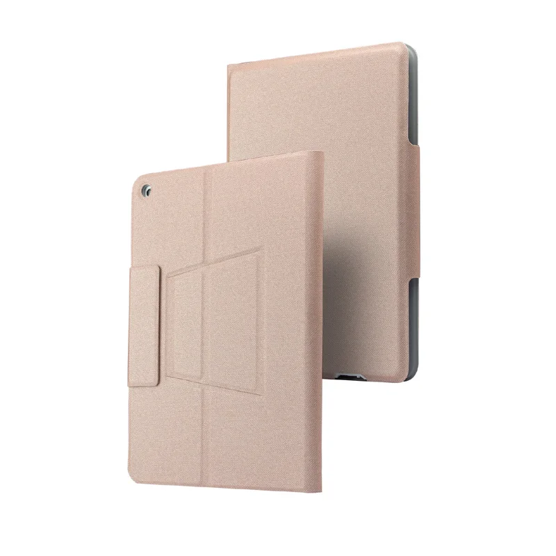 Rose gold 7 цветов задняя подсветка Беспроводная Bluetooth клавиатура чехол для ipad 10,2 Авто Режим сна/Пробуждение защитный чехол для ipad 10,2 - Цвет: Rose gold